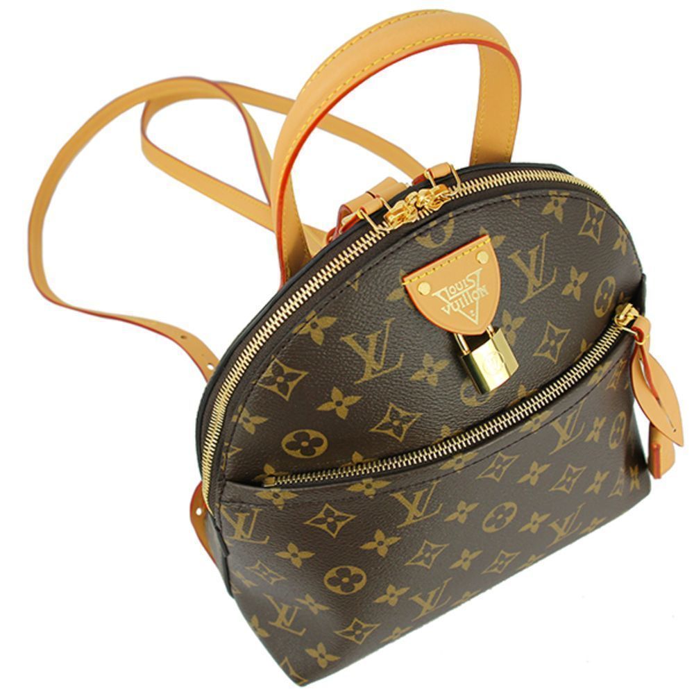 Backpack LV Moon Monogram Leather Rucksack Shoulder Bag Mini Rucksack Handbag - Picture 4 of 7